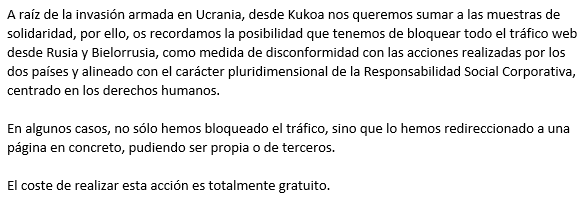 AusiasAcarin's tweet photo. Comunicación que hemos estado mandando a todos los proyectos como protesta de la ocupación armada en #Ucrania, ahora es cuando se tiene que ver la #RSC de cada empresa. https://t.co/VFPgQVApnS