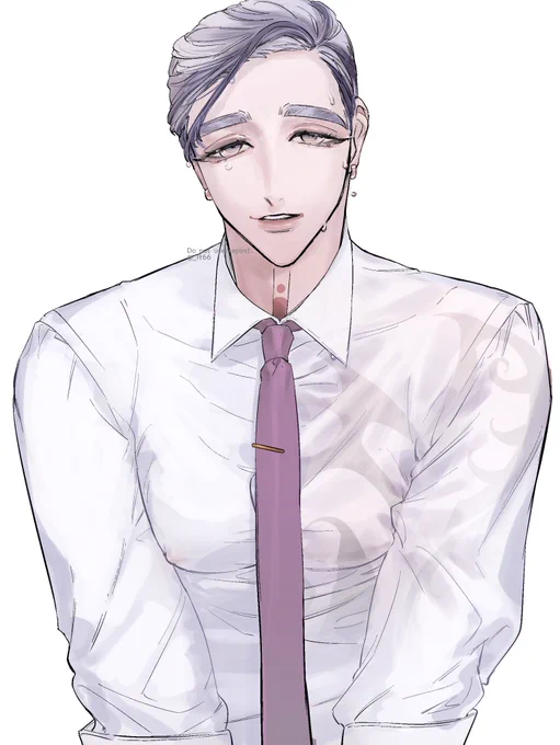☔ムチムチ濡れ蘭 *透け乳首 