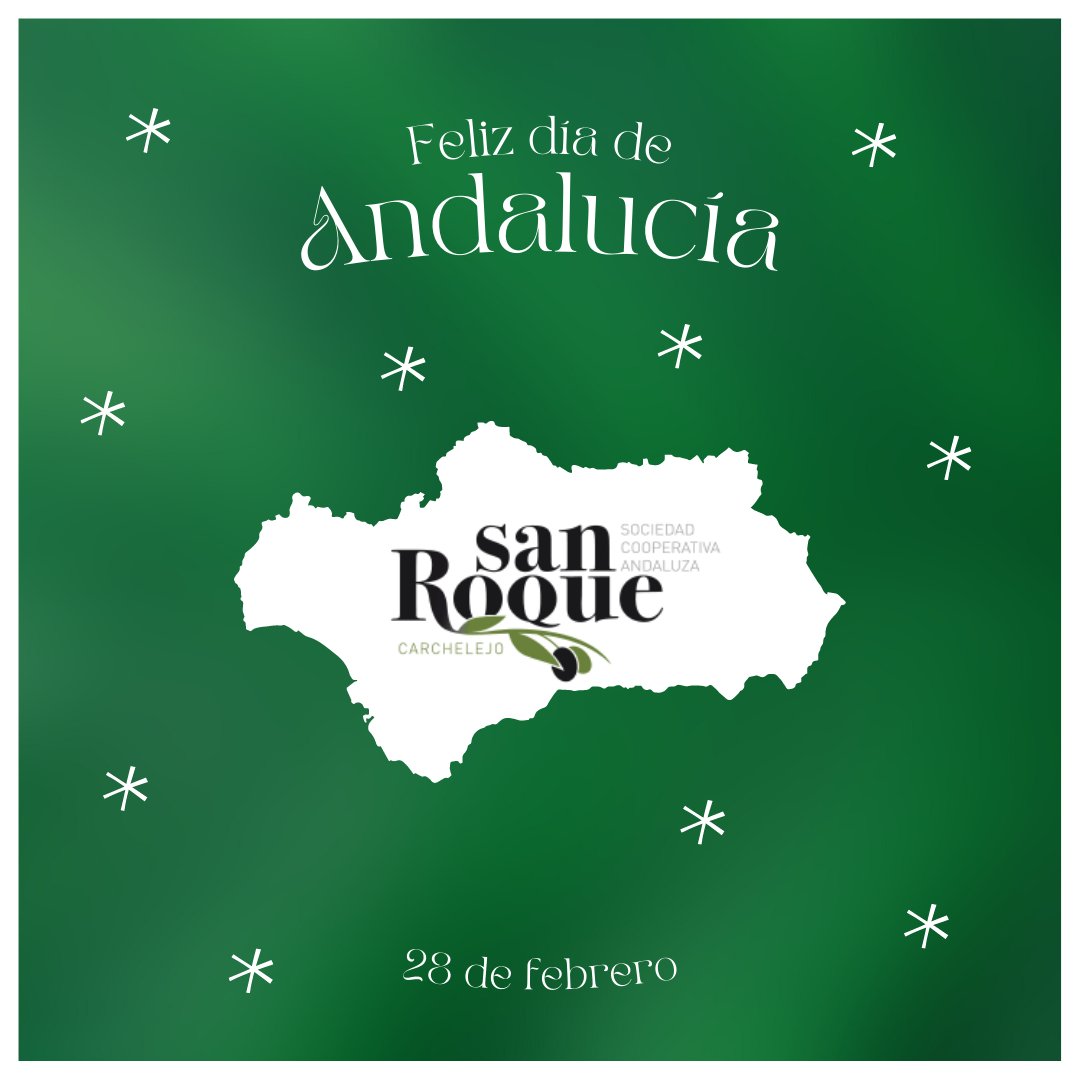 Desde hace miles de años Andalucía es sin duda un tierra de olivar y NO es que lo digamos nosotros, según el Consejo Oleico Internacional hacemos los mejores aceites de oliva virgen extra del mundo. Motivos para celebrar un dia como hoy. ¡¡ Feliz día de Andalucía !! #28Febrero
