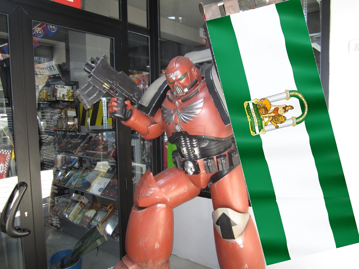 28 de Febrero y nuestro hermano Maracenio, además de guardián de la tienda, también se ha encomendado como Protector de Andalucía. Así que si queréis venir a disfrutar este día de fiesta en War Lotus os estaremos esperando con los brazos abiertos.