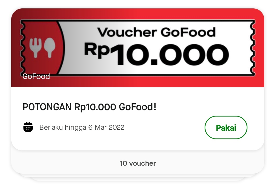 matineeu's tweet photo. jual voucher gofood minimal pembelian minbel 25k, potongan 10k. fee 1,5k. bisa cek harga dulu yaa 

gofut gofud goput gopud
#zonauang #zonajajan #zoanba #zonabu https://t.co/6zO1uxGqO2