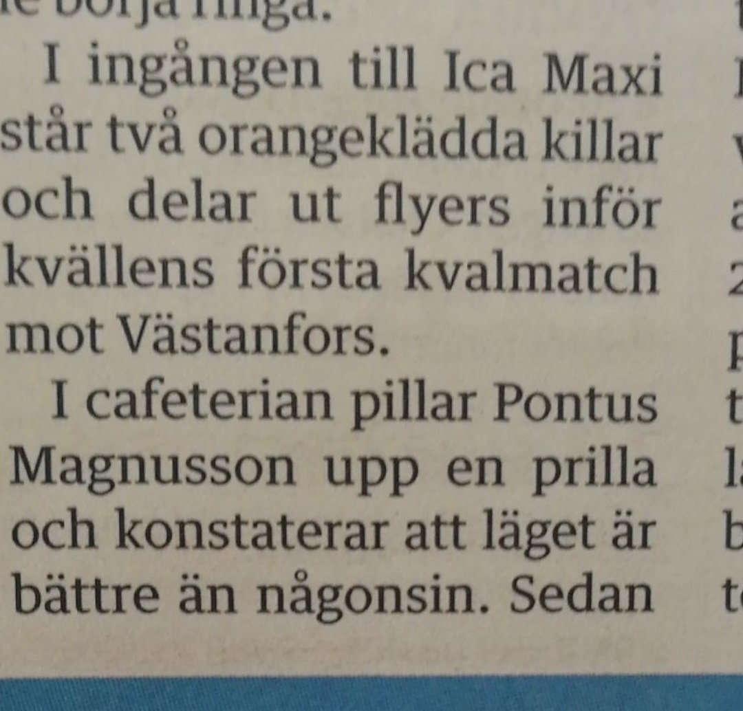 För exakt två år sedan var man herre på täppan på Ica Maxis café.