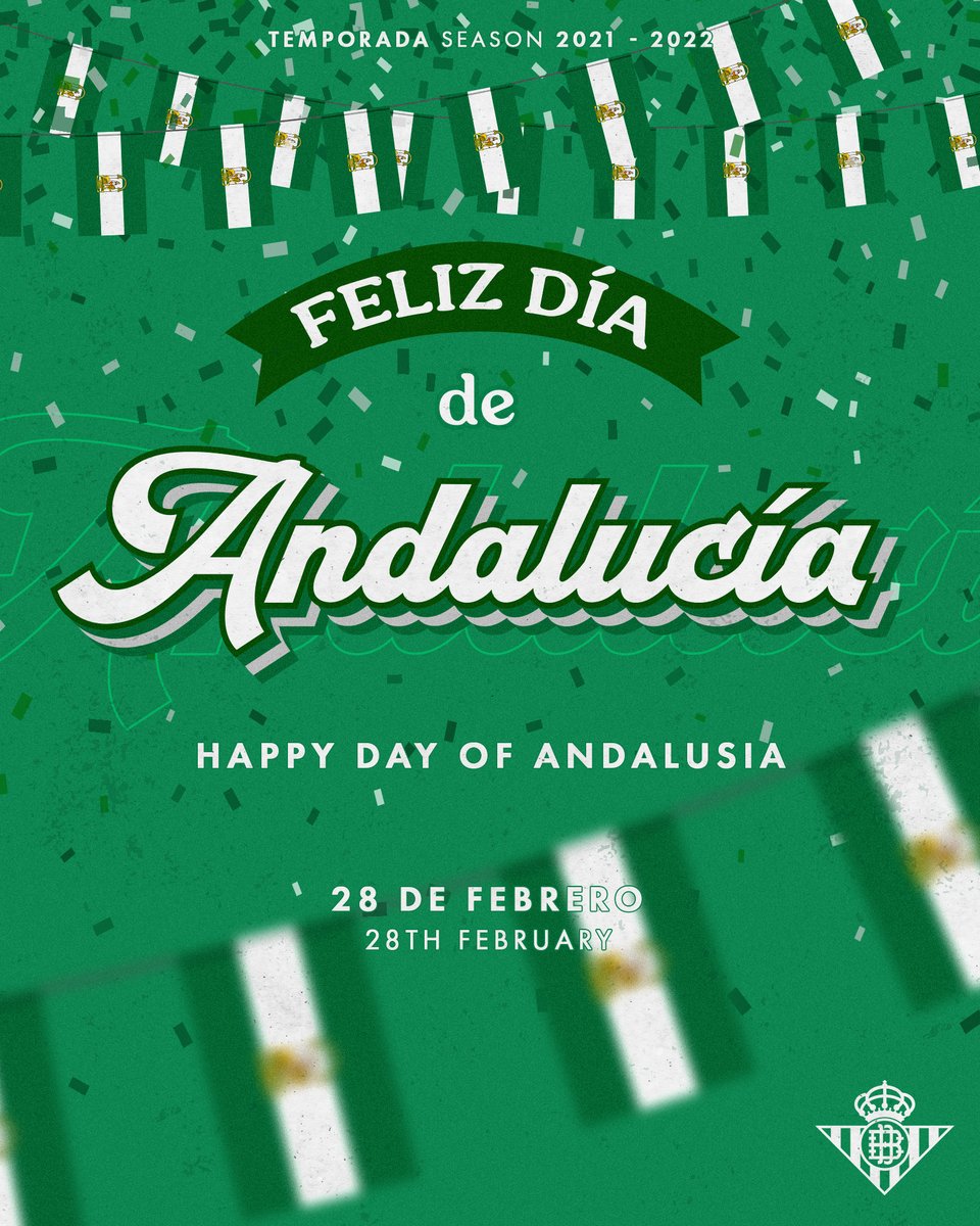 💚🤍💚

No la hay más bonita. ¡Viva Andalucía!