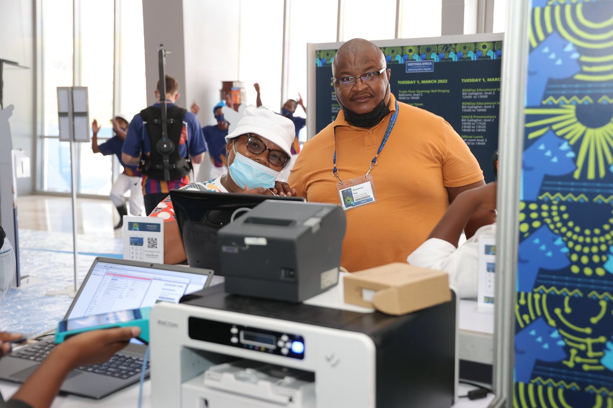 We have officially kicked off #MeetingsAfrica22 at The Sandton Convention Centre in Johannesburg. 

Face to face meetings are back and South Africa is ready and open to host you!