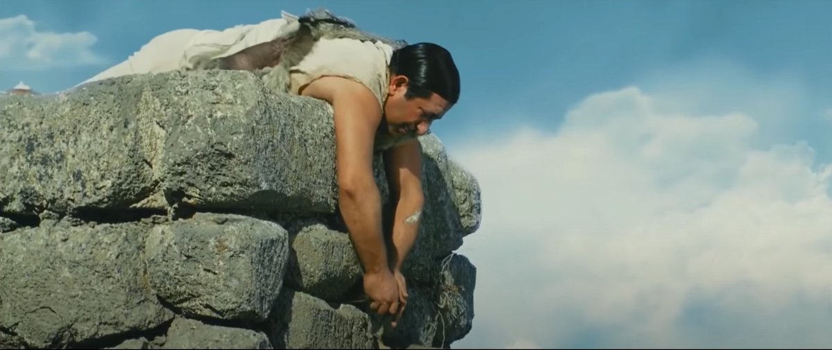 Shield it with your hand, shield it.

Shield it with both hands.

Dude passed over
because of the cigarette.