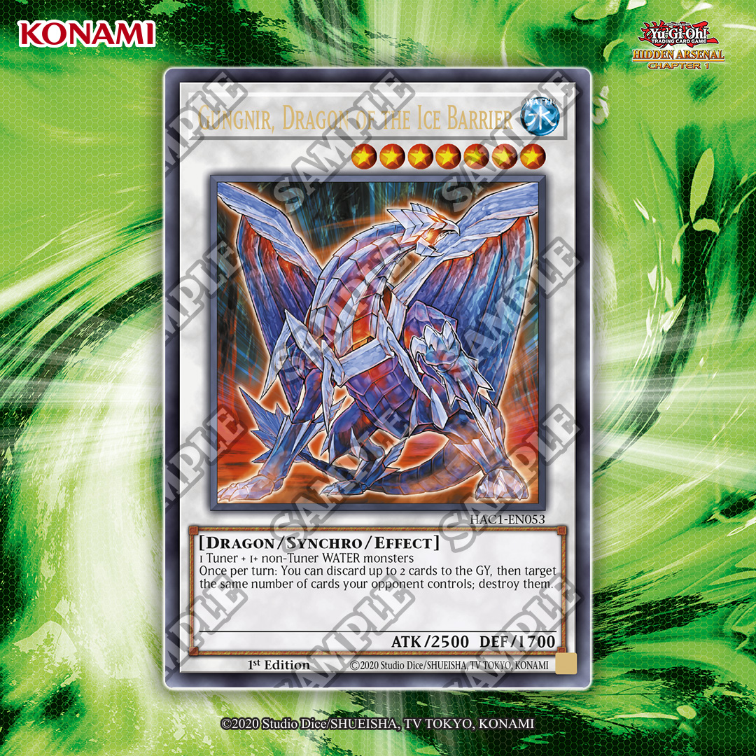 YuGiOhCardEU's tweet photo. Today's Weekly Spotlight is on some very cool Ice Barrier cards from Hidden Arsenal: Chapter 1! Which one is your favourite?
#YUGIOH #YuGiOhTCG #HiddenArsenalChapter1 https://t.co/7OxB728dRq