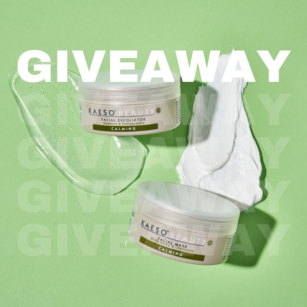 KaesoBeauty's tweet photo. GIVEAWAY GIVEAWAY GIVEAWAY ✨⁠

Curing winter skin for all - we are giving 5 followers the chance to win our Calming facial kit, perfect for all skin types including sensitive skin! 😘
⁠
Retweet to enter!
⁠
Giveaway ends 07/03/2022. Winner will be contacted via DM. ⁠ https://t.co/DMDzynDYuI