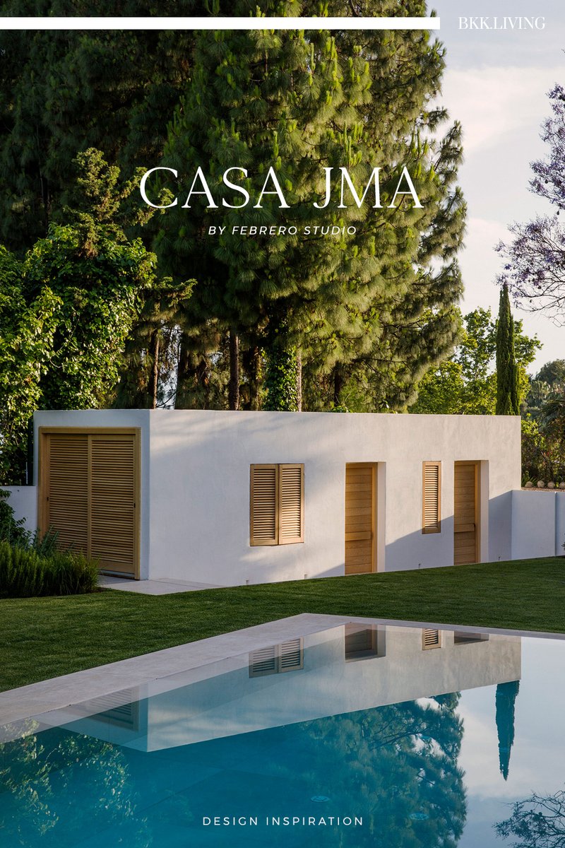 bkkmenuliving's tweet photo. Slow Life ไปกับบ้านพักตากอากาศในฝัน ‘Casa JMA’ ที่ออกแบบมาให้ผู้เข้าพักได้สัมผัสประสบการณ์ความผ่อนคลาย และตัดขาดจากความวุ่นวายในประเทศสเปน
.
All Photos by https://t.co/yGvx6pPniS
.
https://t.co/eIf35gqAUk
.
#BKKLIVING #DesignInspiration #Architecture #CasaJMA #FebreroStudio https://t.co/lL3uyAFBwi
