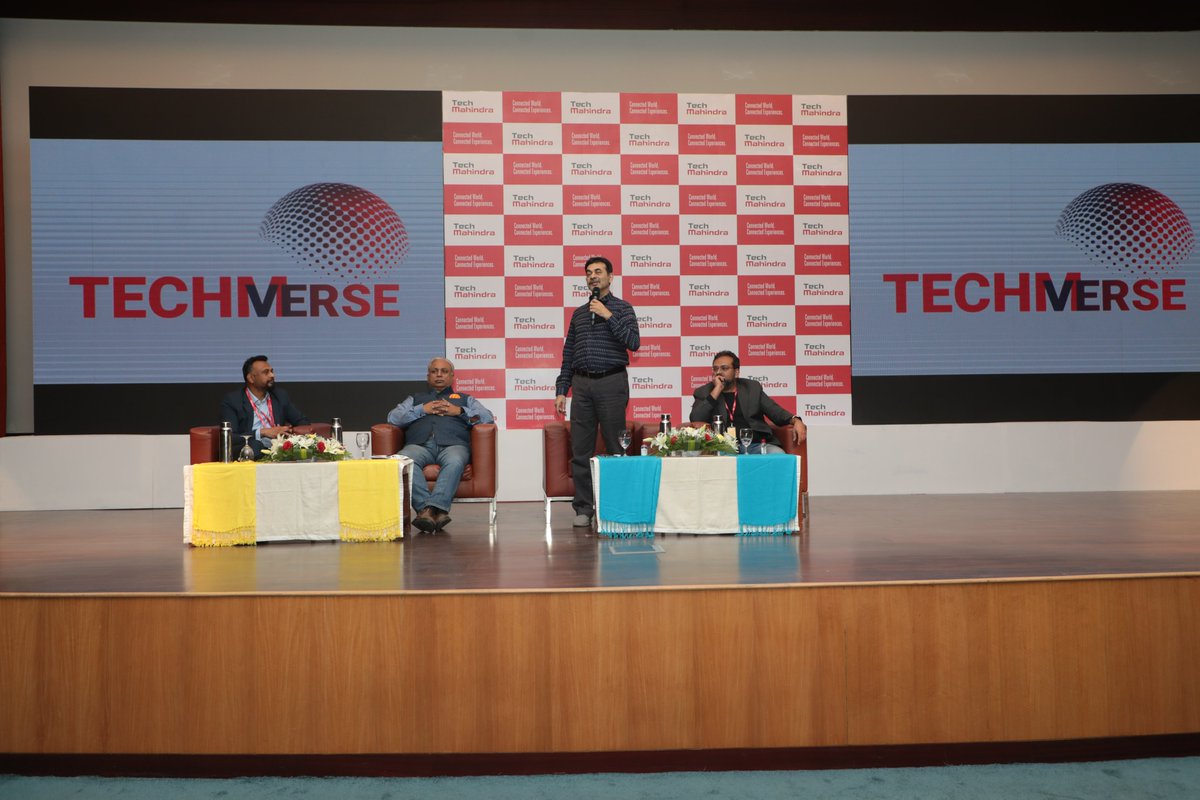 tech_mahindra's tweet photo. Building on our promise of #NxtNow, we're delighted to unveil #TechMVerse to drive commerce in the Metaverse.

Know More: https://t.co/vdaXihmfxS

#TechMAtMWC #MWC2022 #Metaverse https://t.co/BBbPAgFkjm