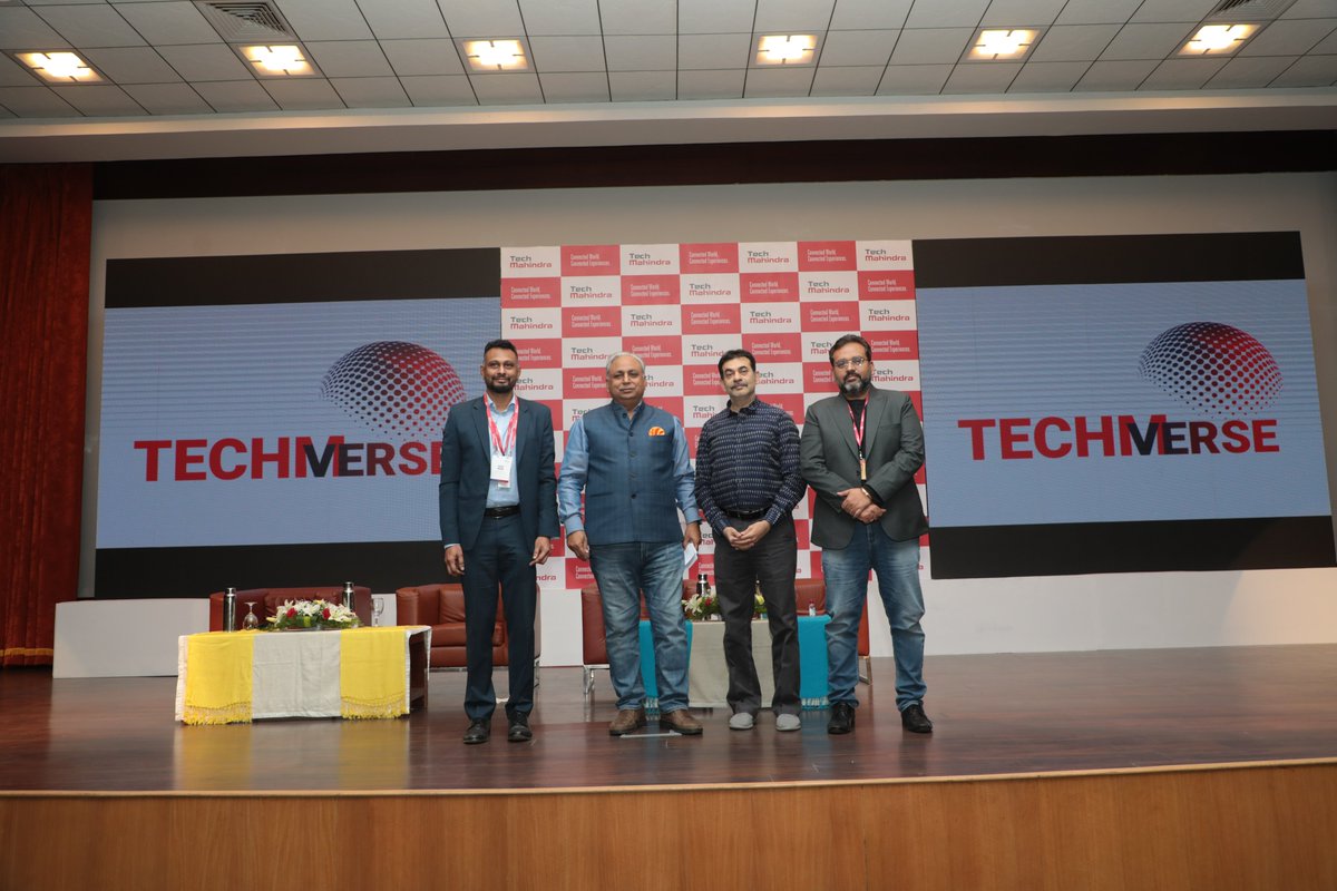 tech_mahindra's tweet photo. Building on our promise of #NxtNow, we're delighted to unveil #TechMVerse to drive commerce in the Metaverse.

Know More: https://t.co/vdaXihmfxS

#TechMAtMWC #MWC2022 #Metaverse https://t.co/BBbPAgFkjm