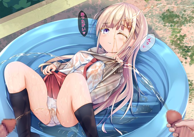 ぴちゃぴちゃ💦
⚠️浴尿注意 