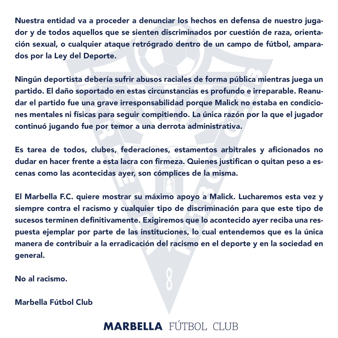 Marbella FC tweet media