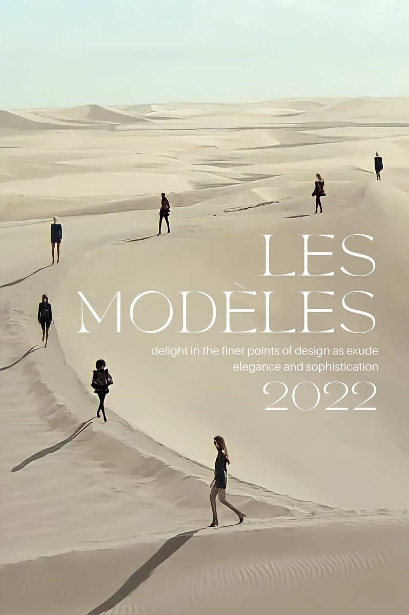 emraeta's tweet photo. A new fraternity for models around the world has opened the gates to call upon anyone who has the talent and determination to represent the latest and greatest fashion. 𝐋𝐄𝐒 𝐌𝐎𝐃È𝐋𝐄𝐒, an ageless adventure for philanthropic ways of style.

───────────────── https://t.co/22CMimqB5m