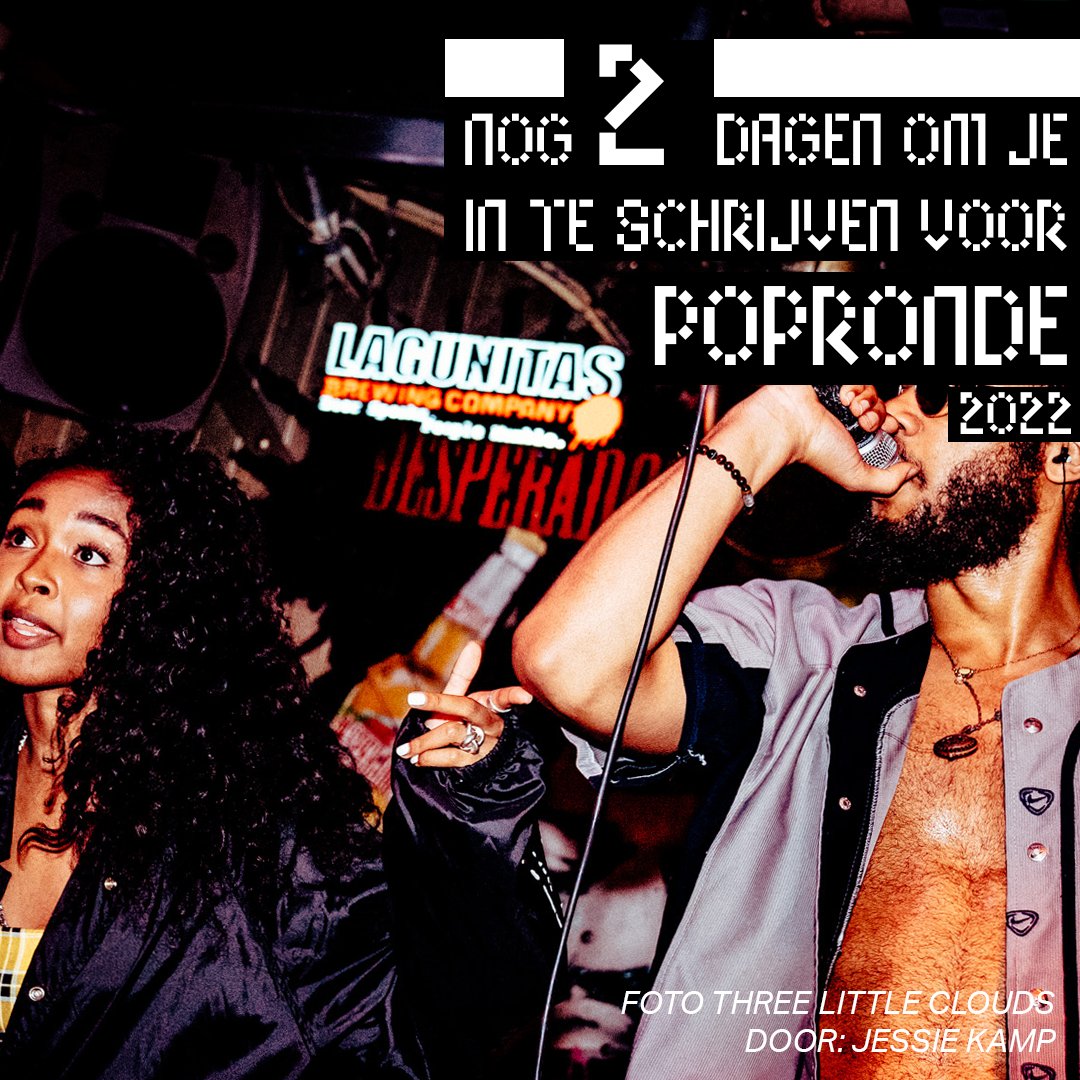 Alleen vandaag en morgen kun je je nog inschrijven voor #popronde2022 
Geen tijd meer om te twijfelen dus, ga er voor! 
👉popronde.nl/inschrijven-ac…
