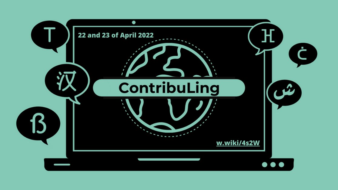 B_U_LA_C's tweet image. 📢 La date de soumission d&apos;ateliers et de conférences pour l&apos;événement #ContribuLing, que la #BULAC co-organise avec l’@Inalco et @Wikimedia_Fr, a été repoussée au 10 mars 2022 !
bulac.hypotheses.org/37018
