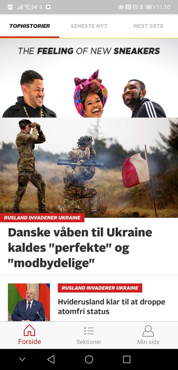 Uheldig banner placering... #tv2