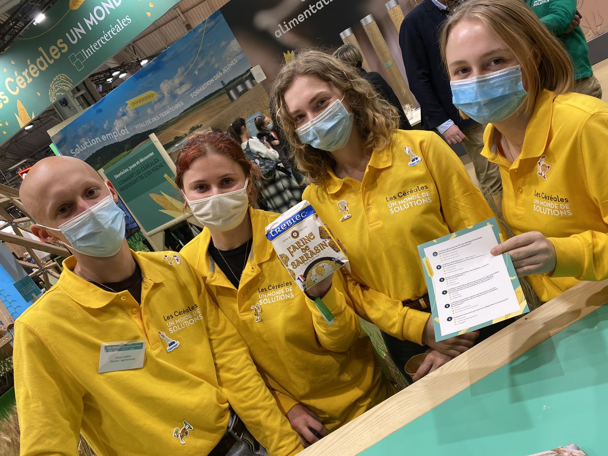 _AXEREAL's tweet photo. 🐑 [SIA 2022] 🥨

➡️ Pour tout savoir sur le cycle du carbone en grandes cultures au travers d’animations ludiques : rendez-vous sur le stand @intercereales (Hall 2.2)

🌱 Incollable sur le sujet ?
Vous gagnerez peut être un sachet de farine Axiane #Treblec ou #SavoirTerre  😍 https://t.co/x89ygpXeIT
