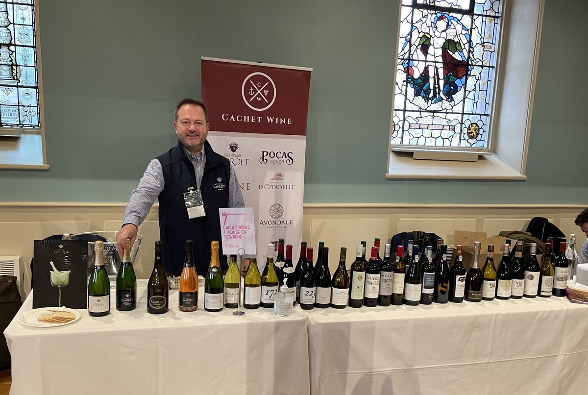 All set at SITT with ⁦<a href="/ChampagneGardet/">Champagne Gardet</a>⁩ - cheers!