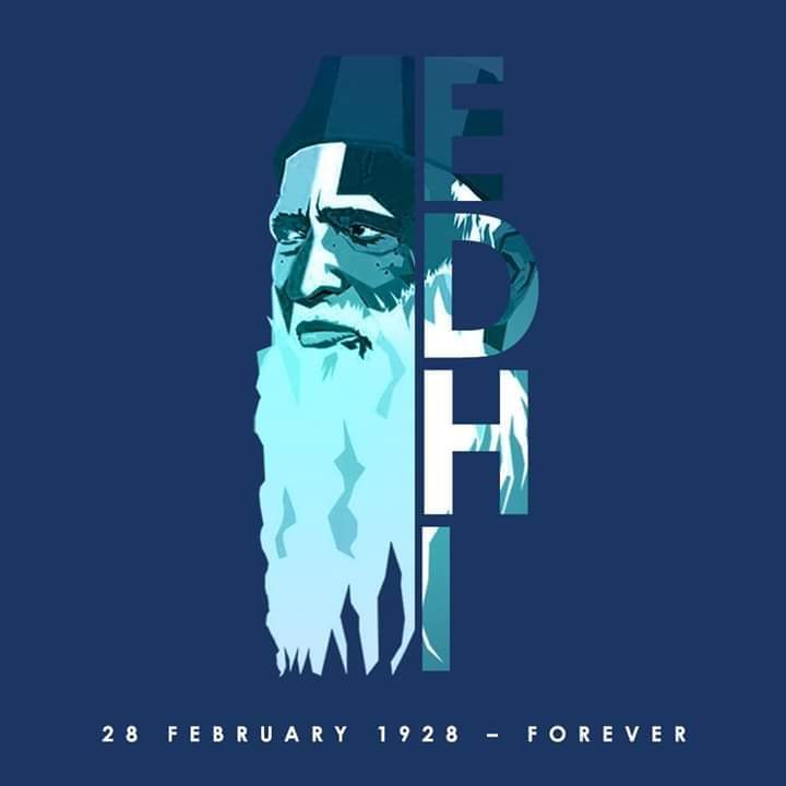 SalmanSumalan's tweet photo. آج عبدالستار ایدھی صاحب کی پیدائش کا دن ہے۔ایک ایسی ہستی کی پیدائش کا دن جسنے صحیح معنوں میں انسانیت کی خدمت کو عبادت کا درجہ دیا۔انسانیت آپکا یہ احسان ہمیشہ یاد رکھے گی۔ https://t.co/K9AFo6GWsM