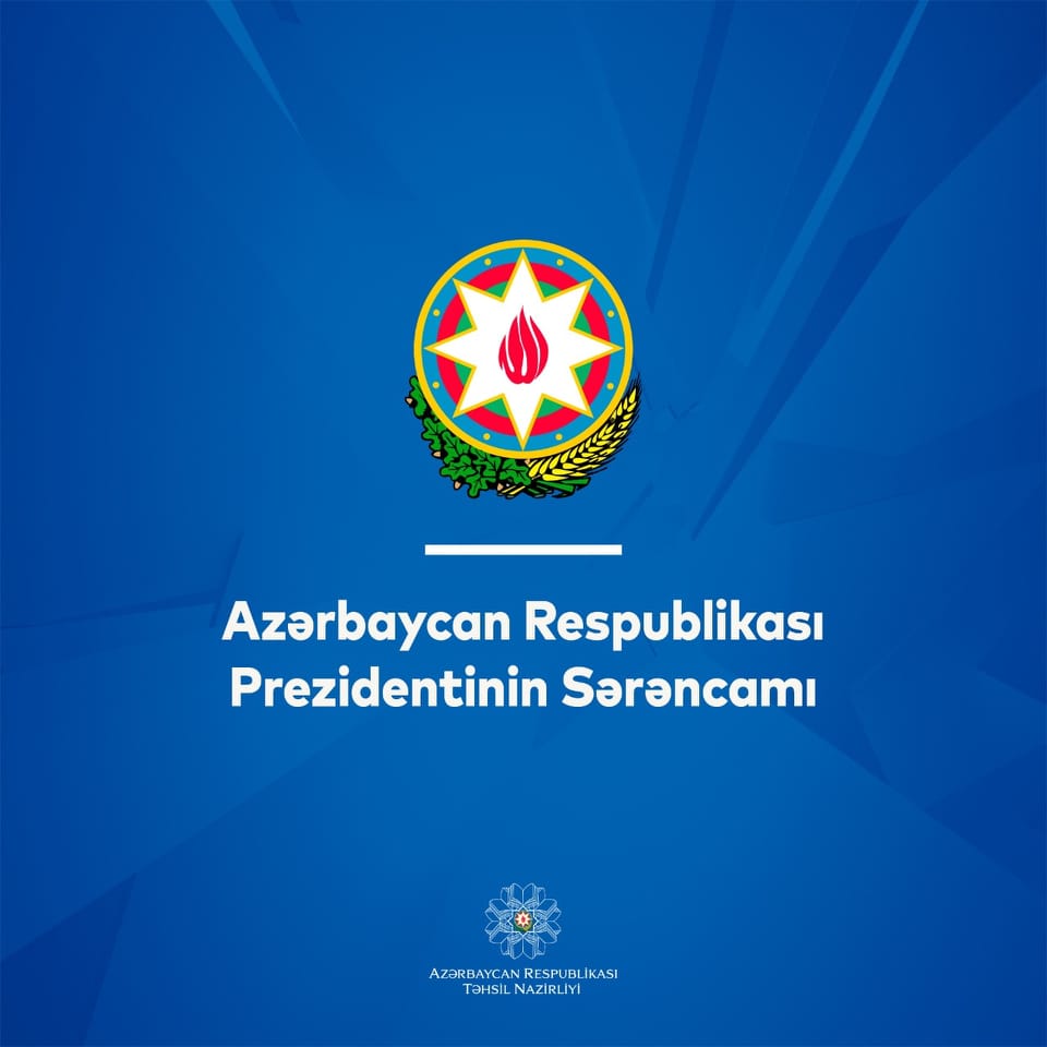 EminAmrullayev's tweet photo. Cənab Prezident İlham Əliyevin 28 fevral 2022-ci il tarixli  Sərəncamına əsasən “Gənclərin xarici ölkələrin nüfuzlu ali təhsil müəssisələrində təhsil almalarına dair 2022–2026-cı illər üçün Dövlət Proqramı” təsdiq edilib. Bu tarixi qərara görə cənab Prezidentə təşəkkür edirik. https://t.co/TSENyHYwcr