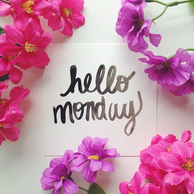 Start of a new week 📆 #mondaymotivation #hellomonday #happymonday