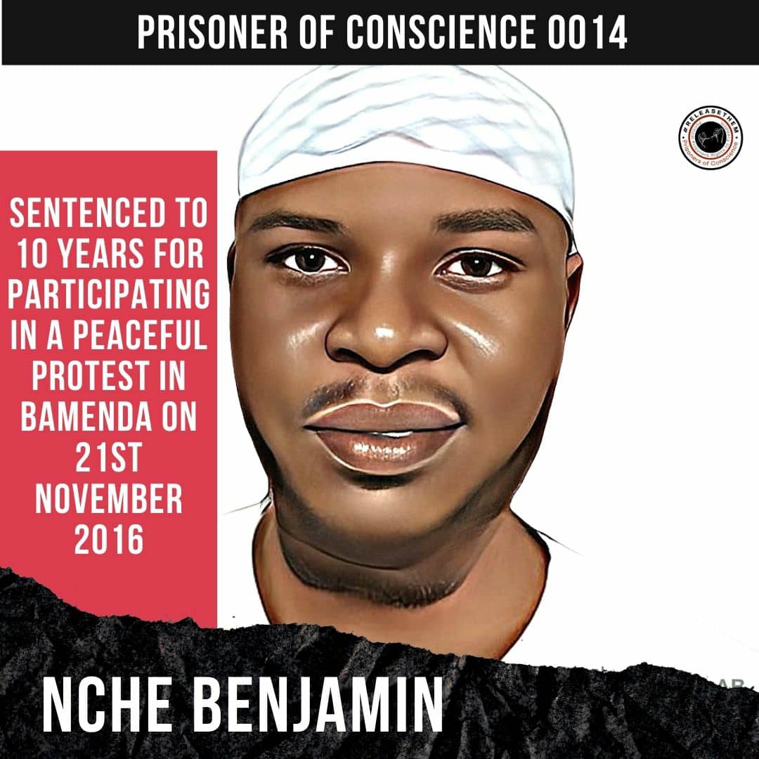 ElNiza09's tweet photo. When you arbitrarily arrest people at their job sites, in school, at home, then there is no safe place. The continuous human rights violations by the Cameoon military is an indication that no one is safe in southern Cameroons. @USEmbYaounde @NRC_Norway @NRC_Egeland #ReleaseThem https://t.co/WVeVzA7GOl