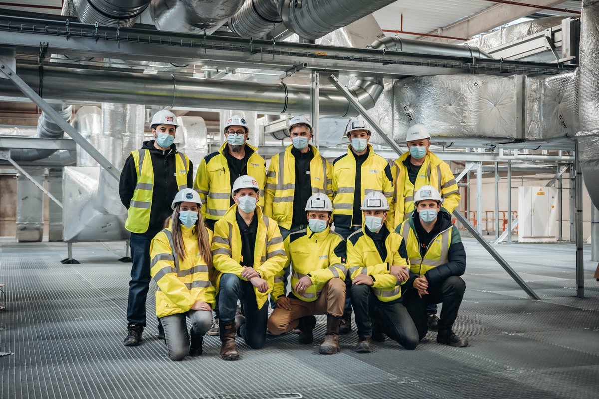 CapIngelec's tweet image. Reportage photos] Le projet ACC - Automotive Cells Company à Nersac (16).

CAP INGELEC réalise en « clés en main » toutes les infrastructures à forte valeur ajoutée de cette usine de Fabrication de Batteries basée à Nersac. 
capingelec.com/visite-guidee-…