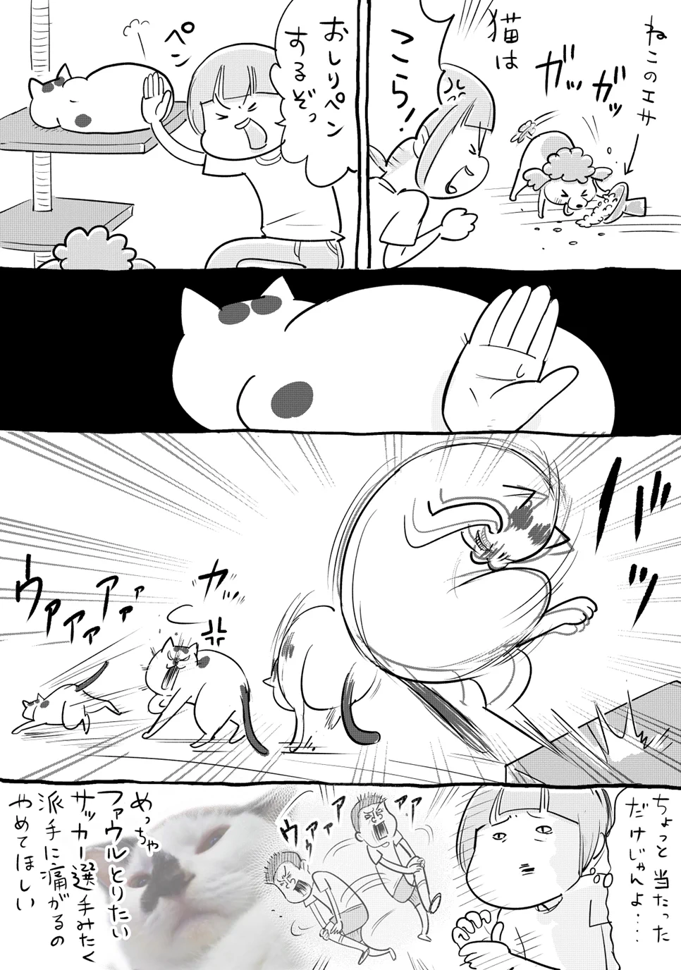 犬と猫によって？お尻ペンされた時の反応が期待と違うwww
