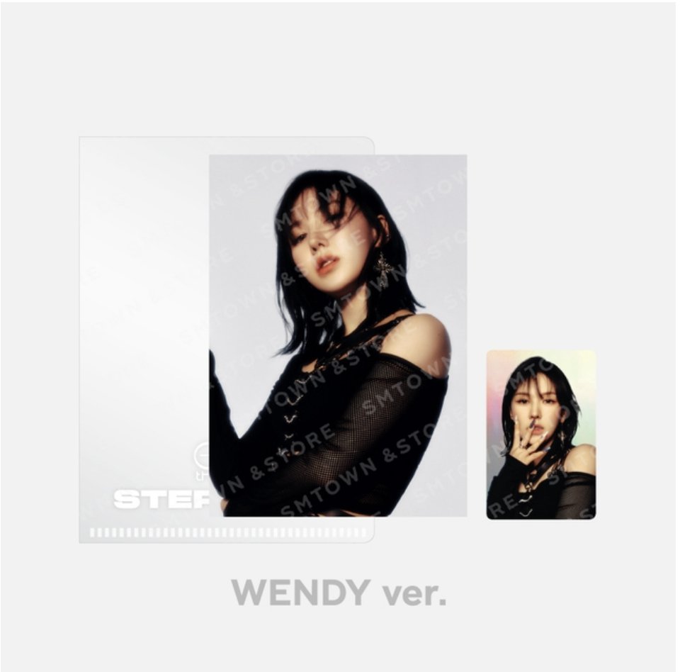 SSWSupportTeam's tweet photo. GOT the beat - POSTCARD + HOLOGRAM PHOTO CARD SET - Step Back #WENDY VERSION

Order link: https://t.co/2rO9jThLuz

#WENDY #웬디 #레드벨벳웬디 @GirlsOnTop_SM @RVsmtown https://t.co/L5WJCVfdtW