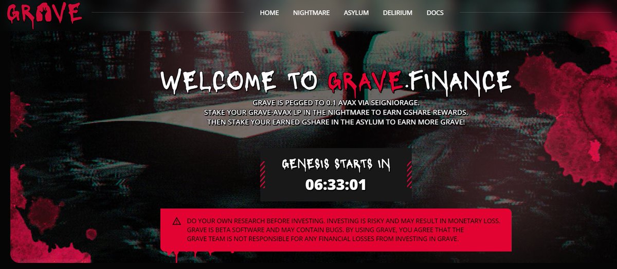 monaco_pnl's tweet image. The launch for $GRAVE today represents a huge milestone for the #MidasDAO team. 

We&apos;ve been looking into more collaborations that benefit $CROWN and $THRONE directly, happy to say we have one now. 

discord.gg/rUmjqvHuMz
grave.finance