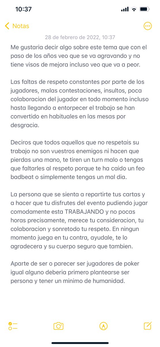jarias47's tweet photo. Reflexiones en el aeropuerto.

♠️♥️ Crupieres ♣️♦️

“NO son vuestros enemigos” https://t.co/agQ20rWZwO