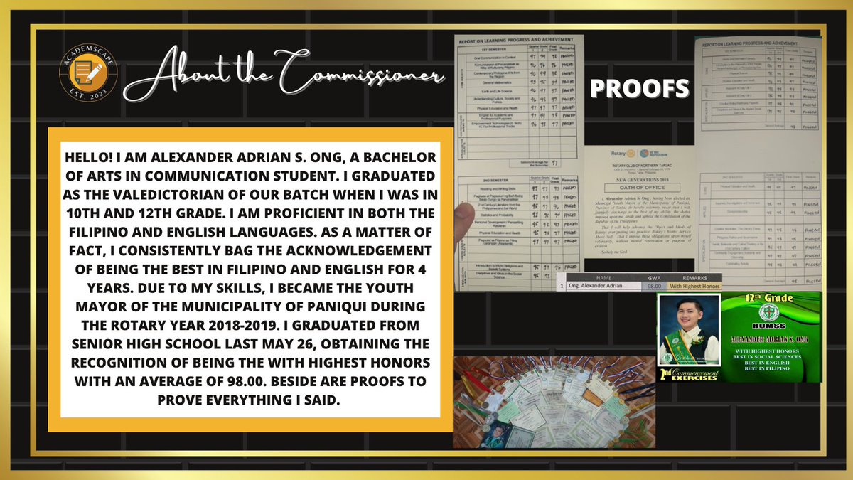 lxndrong_'s tweet photo. ACADEMIC COMMISSIONS, NOW OPEN! ❤

✅ WE ACCEPT COMMISSIONS FROM ELEMENTARY TO COLLEGE, NATIONWIDE AND WORLDWIDE.

MESSAGE US FOR MORE DETAILS.

PLEASE HELP ME RETWEET 🥺

 🏷 commissioner research paper editing reflection reaction essay critique ppt infographic story logo https://t.co/M7wfQkEdCm