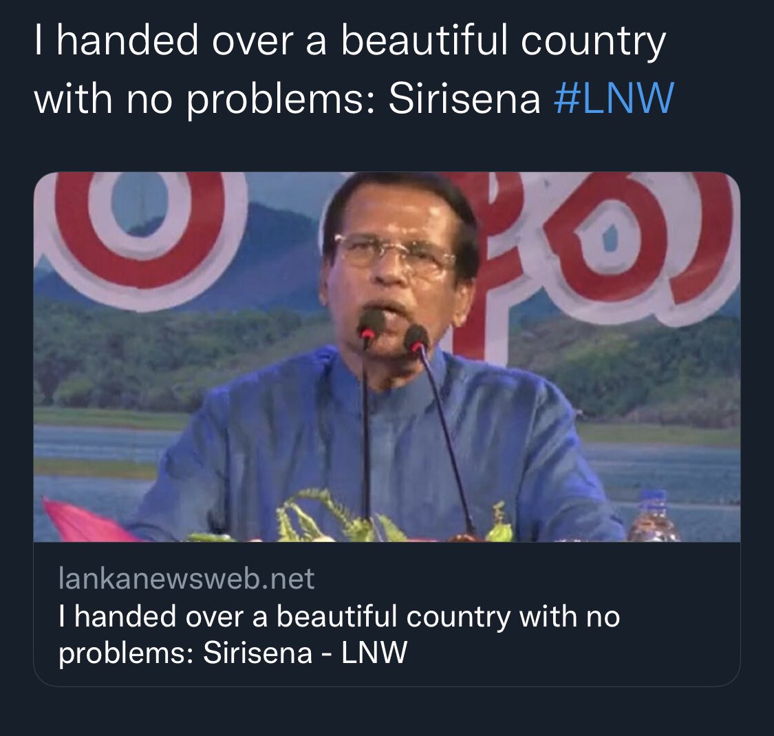 SLPPDumbster's tweet photo. Retired වෙලා සාලේ හාන්සි පුටුවක ඉන්නොනෙවුන් Parliament ගියහම 🤦🏻♂️
#lka #powerhunger https://t.co/ivCUPBHlRv