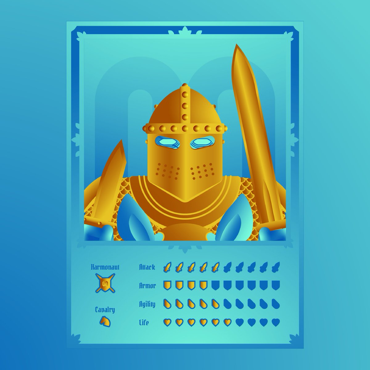 BAGOT_design's tweet photo. @TheONEkingdom 
New cards available !
https://t.co/AFru1rMhAF 🛡️🗡️⚔️
.
#NFTCommunity #NFTdrop #nftcollector #NFTCollection #NFTGame #nftart #HarmonyONE #cards #NFTCommmunity https://t.co/E8iQmZMaeo
