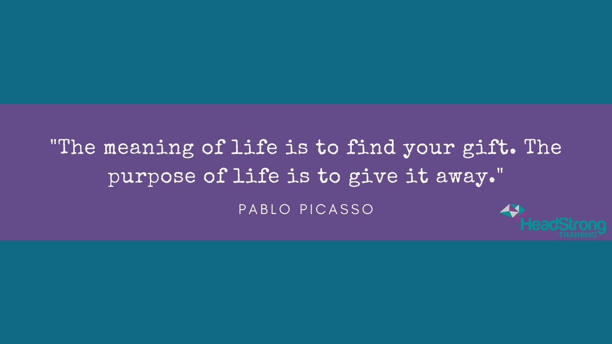 Why do meaning and purpose matter? They correlate to positive #mentalhealth, stronger #brainhealth, #emotionalwellbeing and even longevity. They foster emotions such as love, compassion &amp; gratitude. These same emotions build resilience &amp; give us strength in our darkest times.
