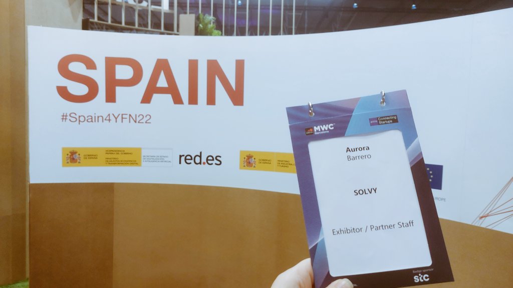 Ya estamos #onfire 🔥 en el  #4YFN22 en #MWC22 

#SPAIN4YFN22 #SpainMWC22 #4YFN