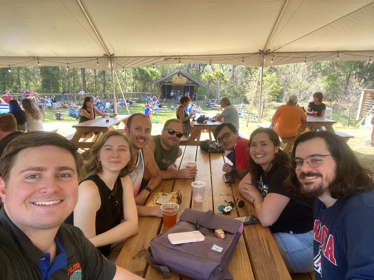 SCANN Lab (@scannlab) on Twitter photo It's February in Florida, which means Gator Brains are outdoors at <a href="/SwampHead/">Swamp Head Brewery</a>. Look at this ridiculously talented group of scientists. It's February in Florida, which means Gator Brains are outdoors at <a href="/SwampHead/">Swamp Head Brewery</a>. Look at this ridiculously talented group of scientists.