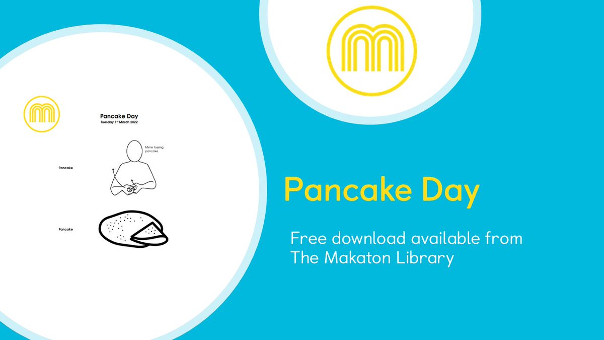 MakatonCharity's tweet image. Getting ready for Pancake Day tomorrow? 🥞 Check out our free #Makaton download available from The Makaton Library!

What’s your favourite topping? 🍋🍯🍫🍌🍓🥓

ow.ly/Jl5B50HsUWA