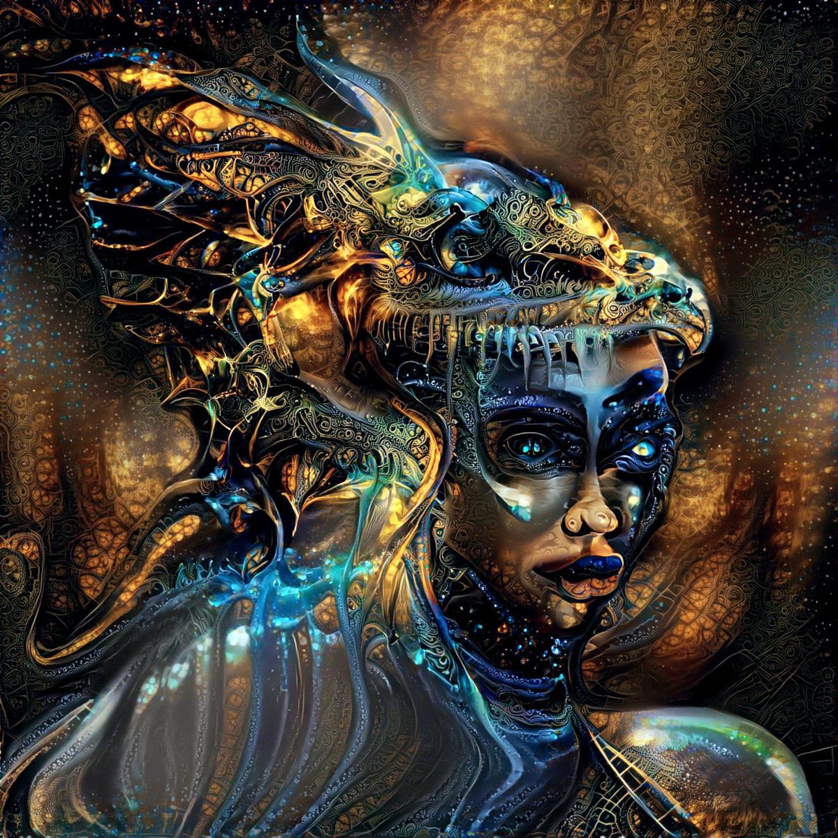 Two last ladies left in my Unusual Female Portrait collection ❤️‍🔥❤️‍🔥❤️‍🔥. 
0.1 ETH . 🚨All funds raised will be used to support emerging artists living in Ukraine🇺🇦  🔥🔥🔥 🚨
 I always keep my promises 💪🏻❤️
opensea.io/collection/unu…