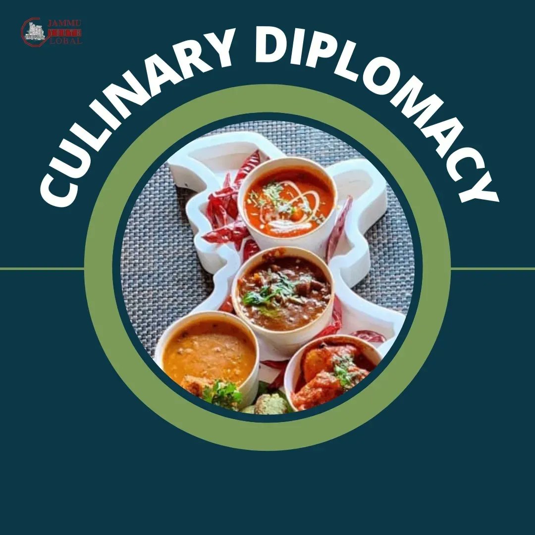 gyjammu's tweet photo. Learn more about culinary diplomacy!

#jammu #jammukashmir #india #culinary #cuisine #diplomacy #culinarydiplomacy #amazingjammu #internationalrelations #youth #food https://t.co/8GIgbzOXHu