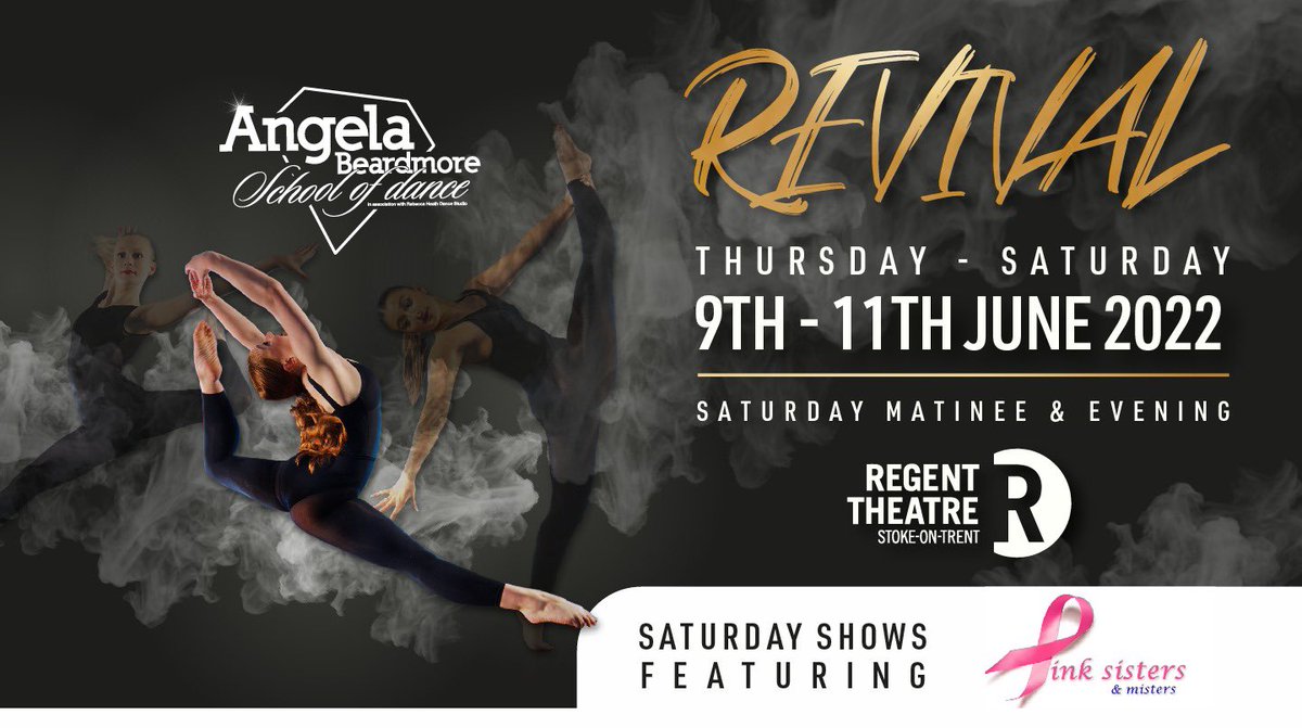 ❤️❤️ GET YOUR TICKETS NOW❤️❤️

early bird offer of ONLY £17 per ticket!! (expires on 28th March)
All seats after will be £19 each.
**get your favourite seats before they go  **
<a href="/RegandVic/">Regent Theatre & Victoria Hall</a> #Revival2022 #LocalDanceSchool #LocalDancers #ComeAndJoinUs 

atgtickets.com/shows/revival/…