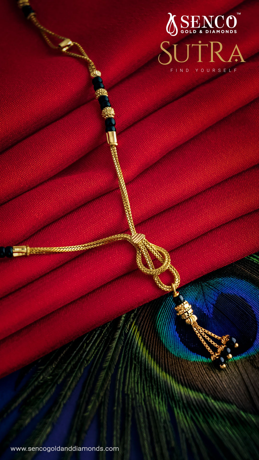 Senco mangalsutra with price discount