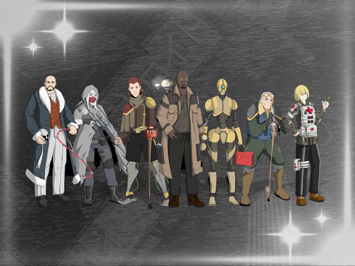 slumdroids's tweet photo. Welcome to Slum Town!
Here are some of the NFT characters you'll find in slum town..
From left to right;
Blair, Ghost, Randal, Sinclair Jr, Droid 001, Herk & Gale!
Launching MARCH 7TH.
#NFT #NFTdrop #NFTCollection #NFTNews #NFTCommmunity #Slumdroids #Slumdroid https://t.co/DKIhMDjusx