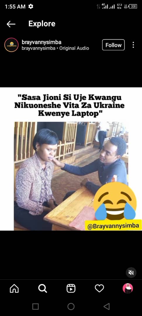 Aliyefanya hivi aripoti kituo cha Polisi chochote karibu nae 😂