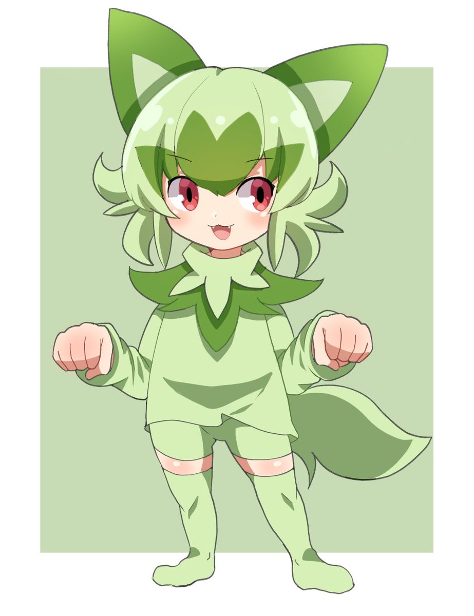 #今月描いた絵を晒そう
ポケ擬 