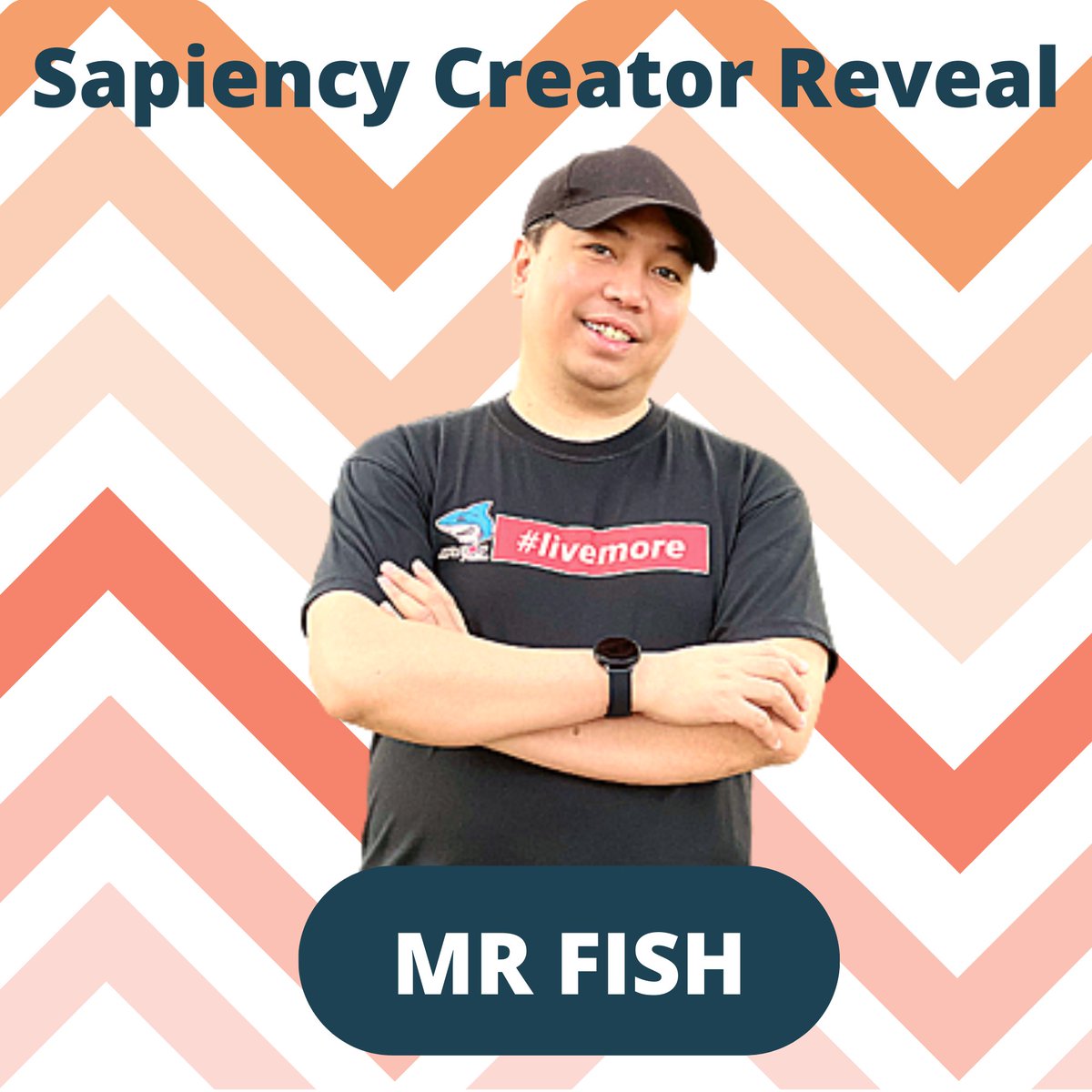 Sapiency_io's tweet photo. Another interesting creator on board! Get to know Chris (#MrFish) better. 🤩
Buy his tokens: https://t.co/DHOoZUb66a
#Sapiency #SapiencyApp #SapiencyCreatorReveal #TokenizeYourself https://t.co/lZHfylrkGJ