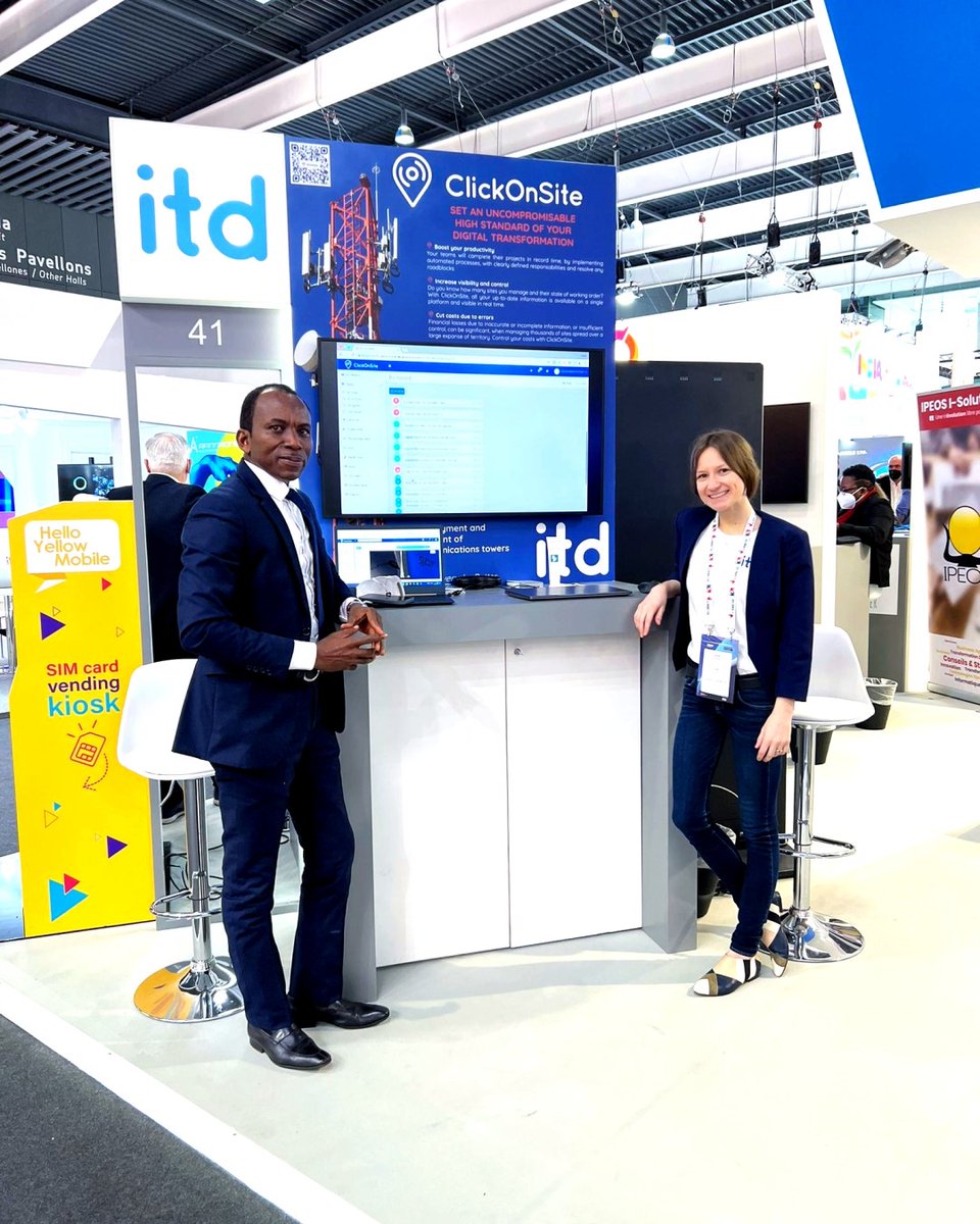 Mobile World Congress is here! We are very excited to meet you in #MWC22 Hall 5 Stand B61 Station 41 during the whole event to share your challenges, the future of #telecoms, and the latest #ClickOnSite innovations! cc <a href="/Bonjour_MWC/">#BonjourMobile</a>