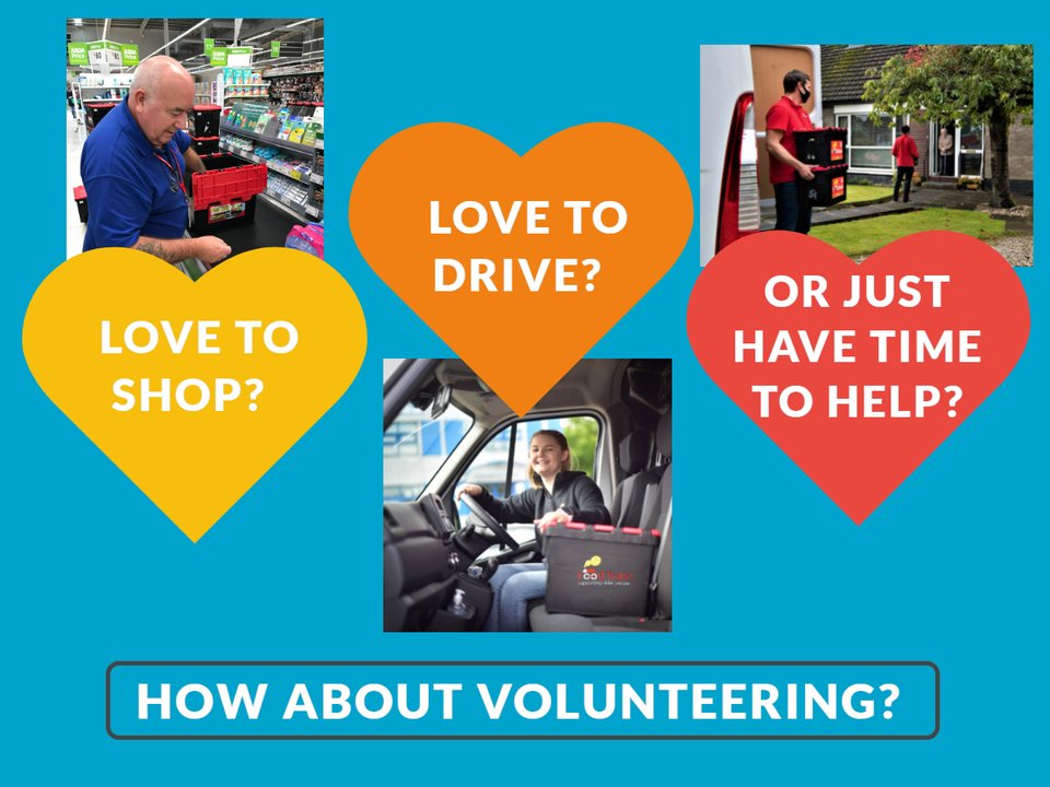 It's great to see our volunteers at <a href="/FoodTrainScot/">Food Train</a> in Renfrewshire moving on to employment, BUT it means we currently have vacancies in our rota for volunteer DRIVERS and volunteer SHOPPERS. If you are interested please get in touch -  #volunteer #volunteeringopportunity