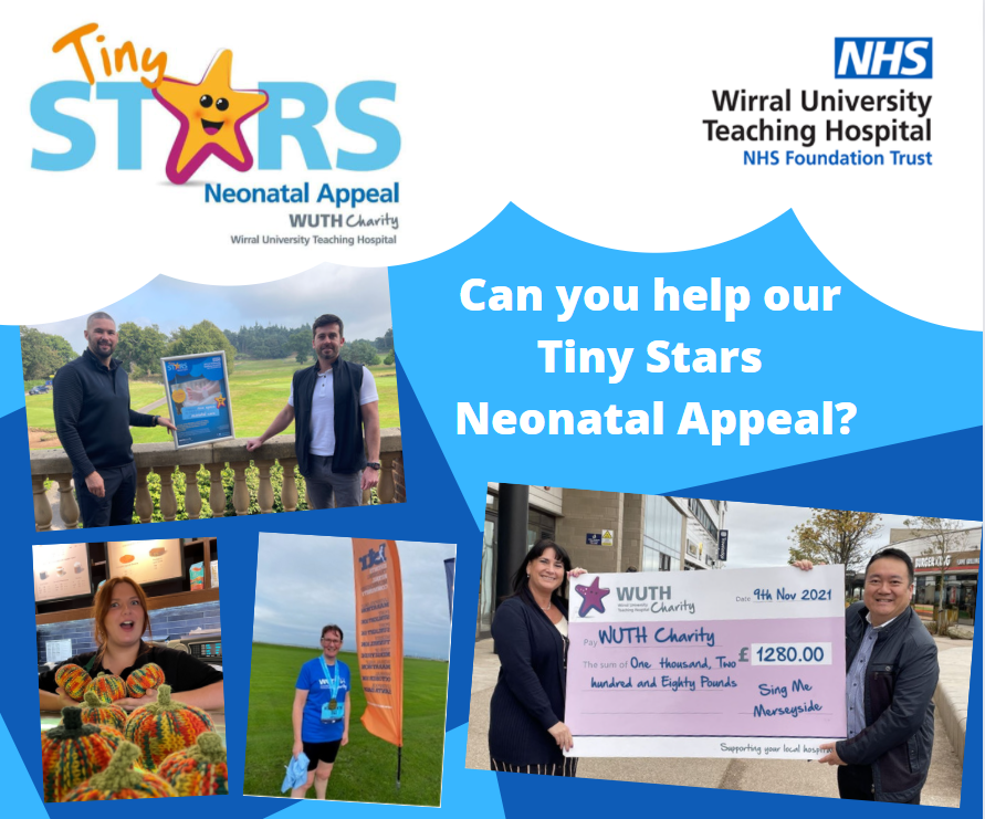 wuthcharity's tweet photo. Can you help our Tiny Stars Neonatal Appeal? Email WUTH.Charity@nhs.net to find out more. https://t.co/ja7JJEbGC6