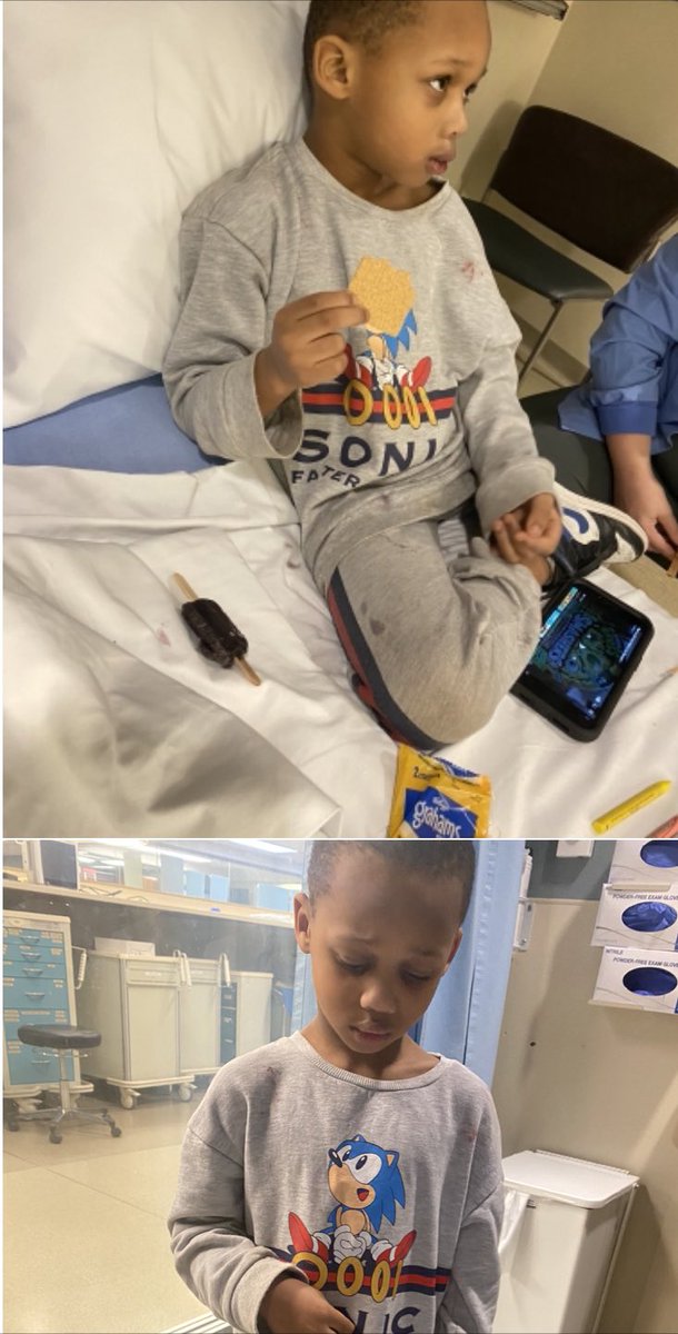 kcpolice's tweet photo. Please help us locate family of found Juvenile. On 02/28/2022, at 2:30 AM, the pictured juvenile was found at Corrington and Parvin Rd . His name is Justice, age 6, 3’8, 45 lbs. Call the Juvenile Unit at 816-234-5150 or Shoal Creek 816-413-3400 with any information https://t.co/eNmAekL0UD